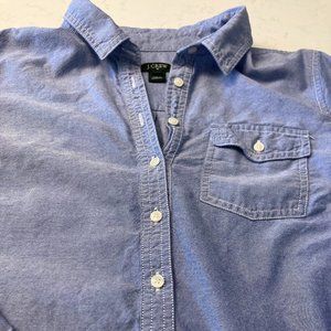 J. Crew Chambray Pull-Over Shirt
